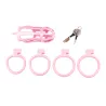 CockLock Cage de chasteté Netty XXL 11 x 4cm Rose